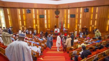 APC And PDP Senators At War Over Buhari's Refusal To Sign Electoral Amendment Bill Into Law 7