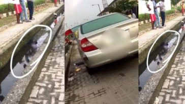 Man Reportedly Murdered And Dumped Inside Gutter In Lekki, Lagos - See Photo 13