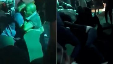 Husband Fights Another Man For Taking His Wife To Burna Boy's Concert In Lagos - Watch Video 3