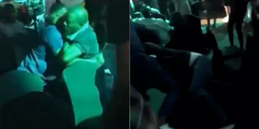 Husband Fights Another Man For Taking His Wife To Burna Boy's Concert In Lagos - Watch Video 6