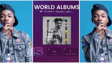 Mayorkun's Album 'The Mayor of Lagos' Debuts On Billboard Charts 4