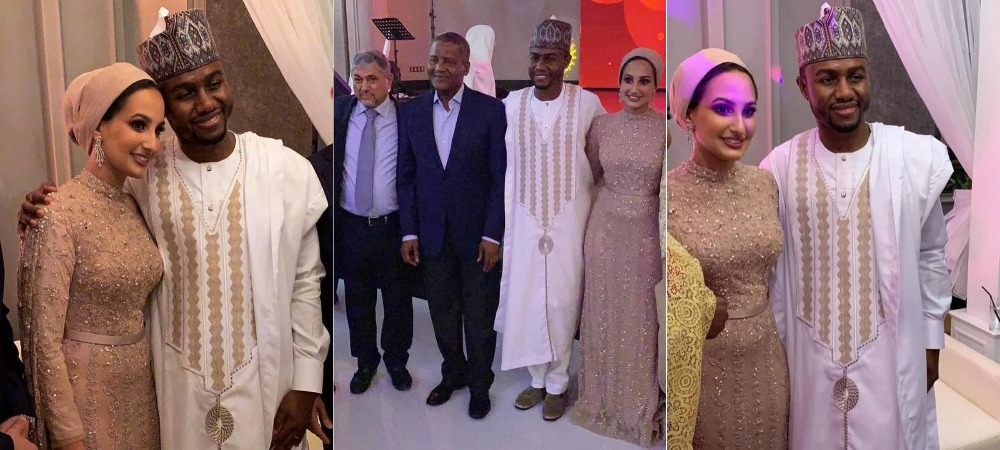 Photos From The Wedding Of Dangote's Nephew, Mohammed, To His Malaysian Bride 3