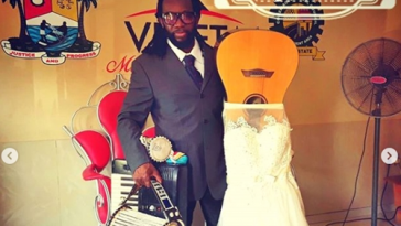 Nigerian Musician, Harri Best Officially Marries His Guitar in An Actual Wedding Ceremony In Lagos 2