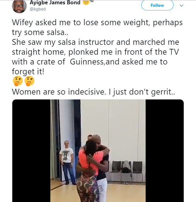 Man Reveals What His Wife Did After Seeing Him Dancing With Curvy Female Salsa Instructor [Photos] 2