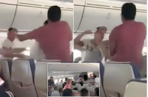 Drama As Drunk Passenger Fights Another Man After Flight Attendant Refuses To Give Him More Beer [Photos] 9