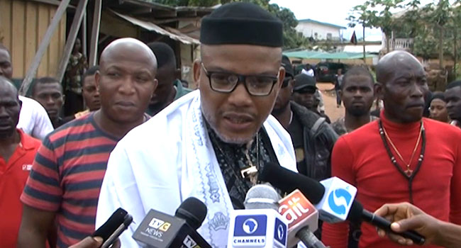 Nnamdi Kanu Speaks On Forthcoming Election, Why Buhari Did Not Participate In Presidential Debate 1