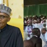 President Buhari Nearly Falls Again During APC Campaign Rally In Kaduna State 3