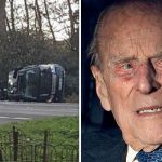 Prince Philip Unhurt As Car Crashes While Driving Near Royal Estate 9