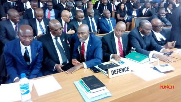 Onnoghen Absent As Trial Commences, The Prosecution Only Has Five Lawyers Against CJN’s Over 130 7