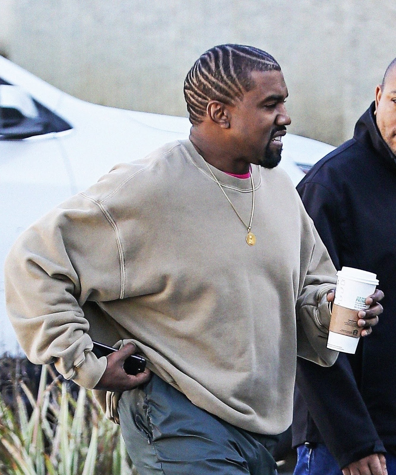 Check Out Kanye West's New Hairstyle Which Reportedly Costs N180k To Maintain Daily [Photos] 1