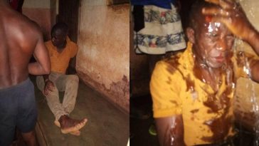 Residents Deals With Policemen After Being Caught Sleeping With Married Woman [Photo] 3