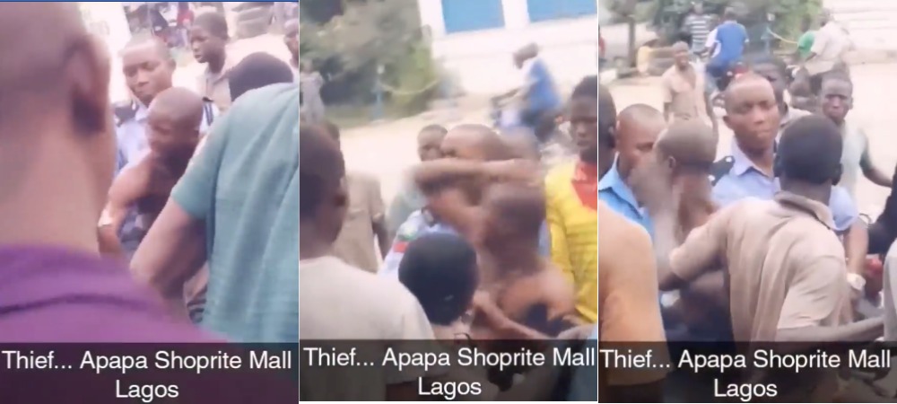 Thief Caught At Shoprite In Lagos, Rescued From Being Lynched By Mob [Photos] 16