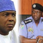 Drama As Saraki Refuses To Shake Hands With IGP Idris At Armed Forces Remembrance Day 2