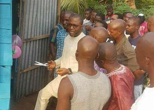 Outrage As Lawmaker Commissions Sports Betting Shop In Imo State As Part Of Constituency Project [Photos] 6