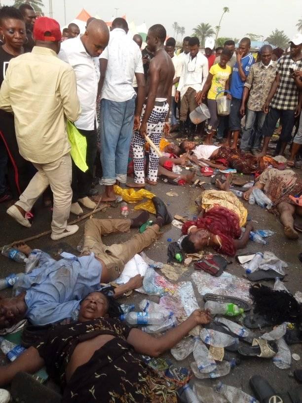 President Buhari Mourns Death Of APC Supporters Killed At Campaign Rally In Port-Harcourt [Photos] 2