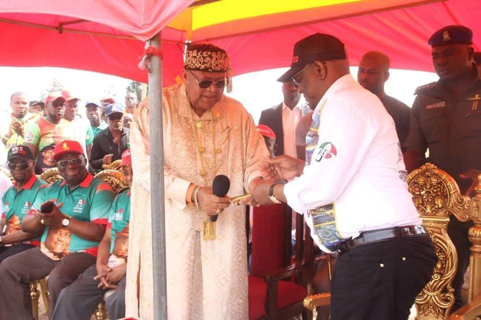 Wike Breaks Record, Becomes First Governor To Drive Into Opobo Kingdom 2