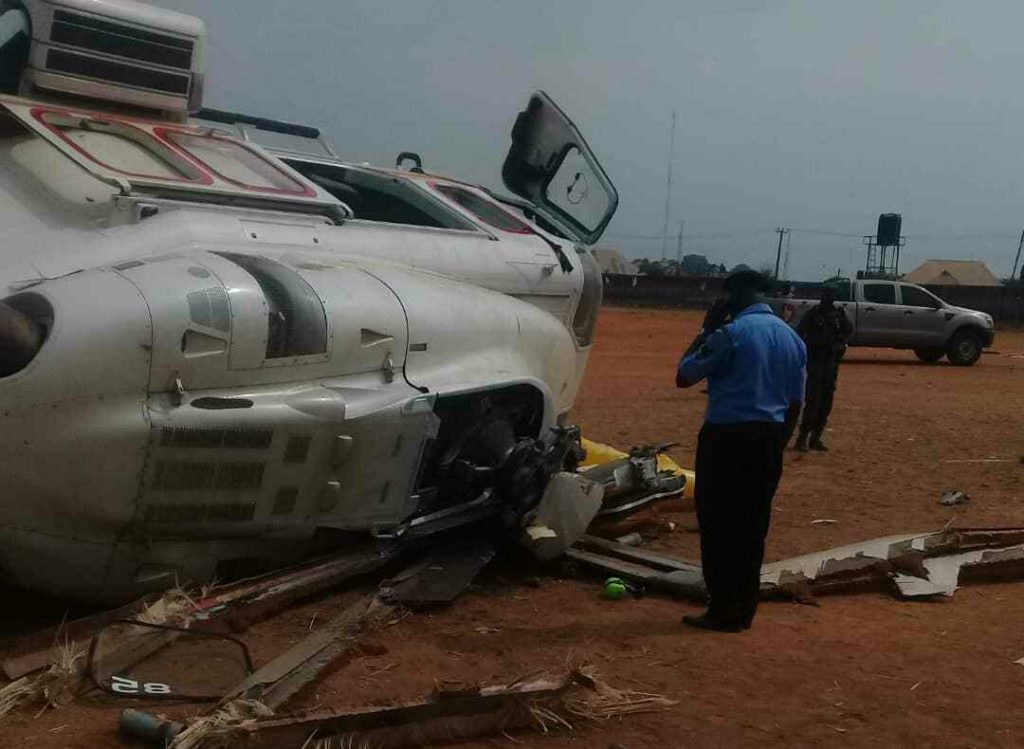 Breaking News: Osinbajo's Helicopter Crashes In Kogi State [Photos] 3
