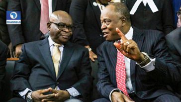 CJN Onnoghen Finally Shows Up At CCT, Pleads Not Guilty Of Assets Declaration Offences 5