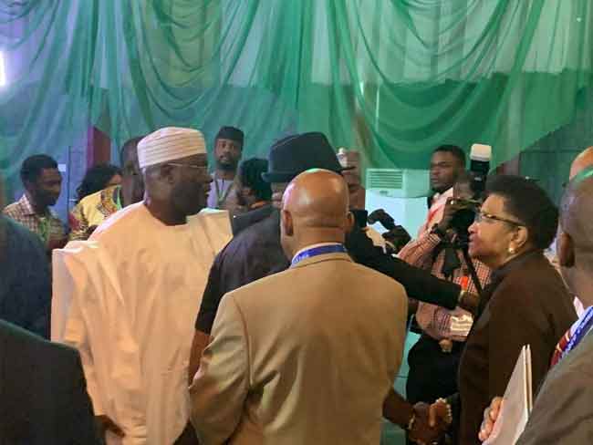 Ahead Of Presidential Election, Atiku And Buhari Arrive ICC To Sign Second Peace Accord [Photos] 8