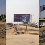 Thugs Destroys President Buhari's Billboard Posters Ahead Of His Campaign Rally In Taraba [Photos] 10