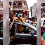"Buhari Must Go" - Woman And Her Team Stoned While Campaigning For APC In Benin [Video] 3