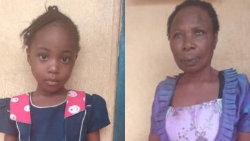 55-Year-Old Woman Arrested While Dedicating A Stolen 5-Year-Old Girl In Enugu Church [Photos] 3