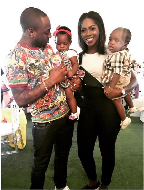 Watch Davido's Daughter And Tiwa Savage's Son Fight Karate In School [Video] 1
