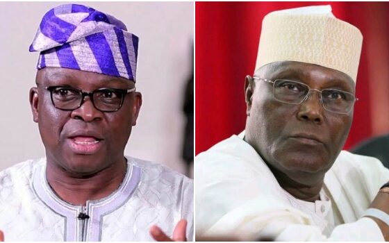 Atiku Is Too Old To Contest 2027 Election, He’s Like Biden – Ayo Fayose