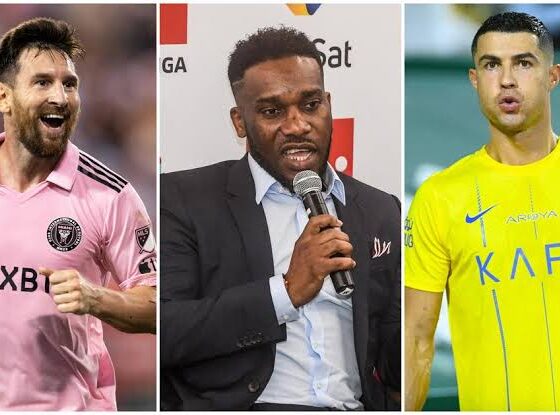 Jay-Jay Okocha Picks Lionel Messi Over Cristiano Ronaldo As Better Player