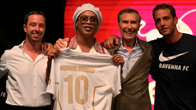 Ronaldinho Returns To Football At 46, To Play For Italian Club Ravenna