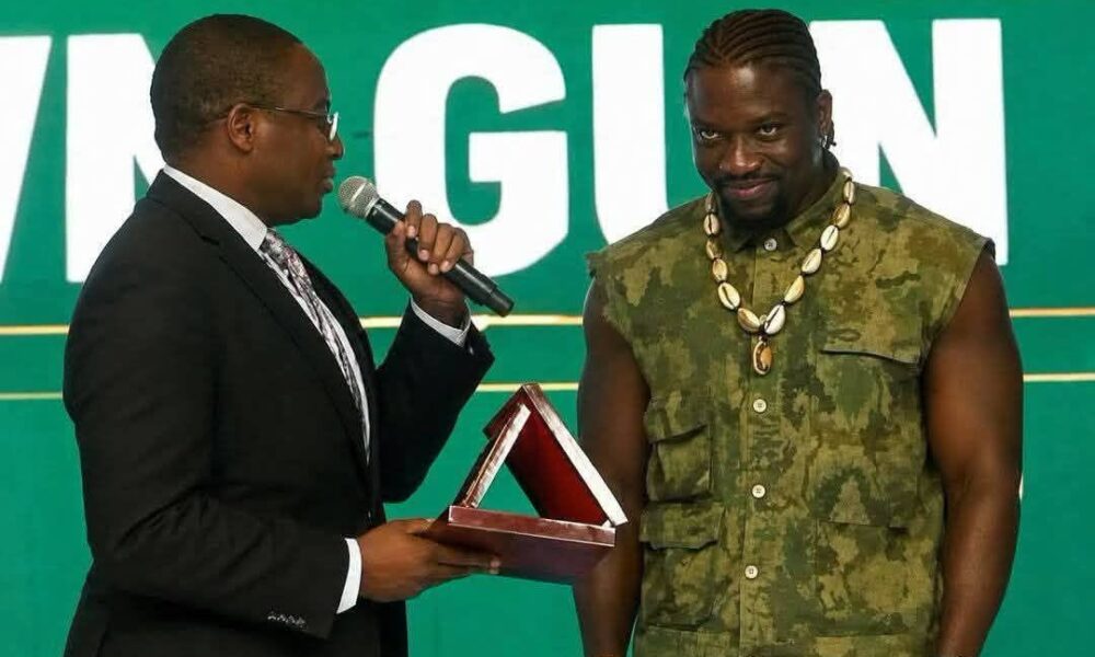 NBA Presents Award To VeryDarkMan At Annual Conference In Port Harcourt [Video]