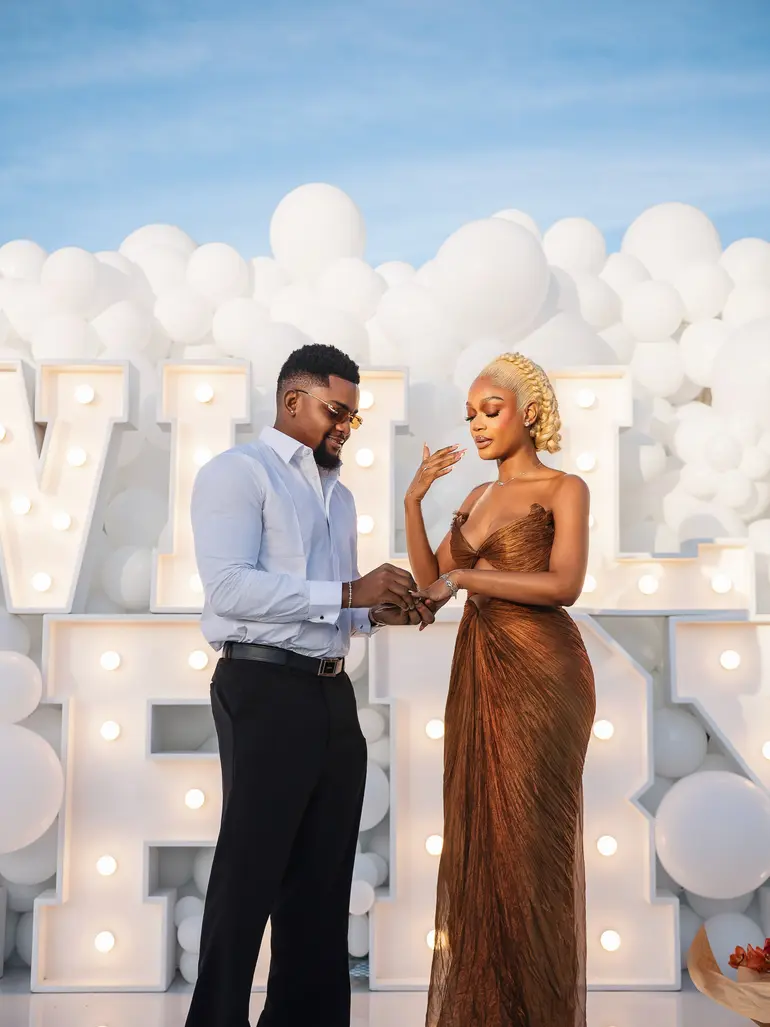 Diana Eneje Announces Her Engagement To Pascal Godwin [Photos]